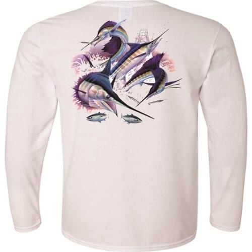 Custom Tournament Breathable Fishing Jersey Sublimated Printed Favorable Price Hygroscopic And Sweat Releasing Fishing Shirts