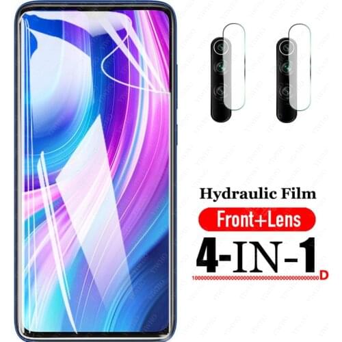 Ftont Hydrogel Film for Xiaomi Redmi Note 8 Pro Screen Protector on Redmi Note 8pro Not 8 Pro Note8pro Camera Glass Film