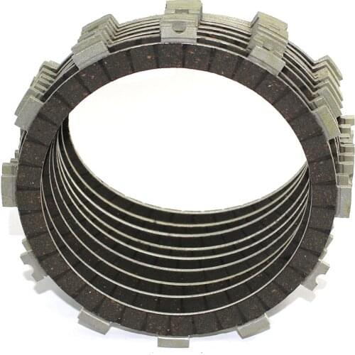 9PCS FOR KAWASAKI ZR 750 Z 750 2004 2005 2006 Z750 S 2005 ZR 750L 2006-2010 engine cylinder clutch plates kit