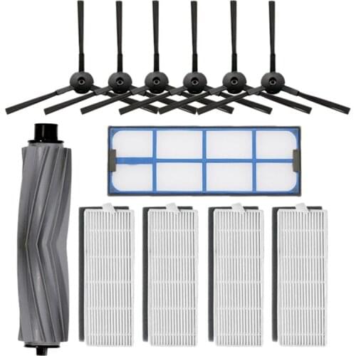 12 Pcs Replacement Parts Kit For Ilife A8 A6 X620 X623 Main Brush Filter Side Brush Robot Vacuum Cleaner Spare Part