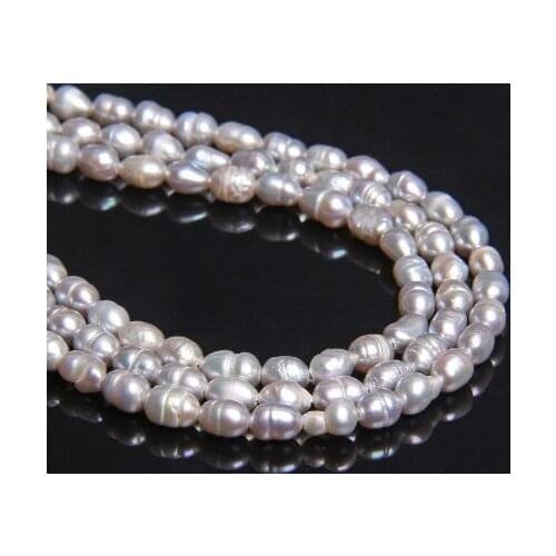 New Arrival Favorite Pearl Jewelry Gray Irregular Real Cultured Freshwater Pearls Loose Beads 3-4mm For Jewelry Making DIY Gift