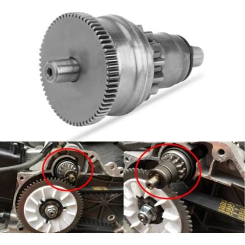 Clutch Starter Motor Gear Engine For GY6 49CC 50CC 60CC 139QMB 139QMA Scooter Moped ATV Go-Kart