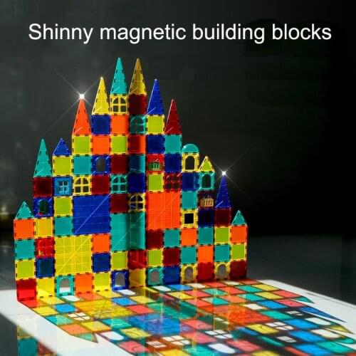 High quality Magnetic Designer Construction Set Model & Building Toy Magnets Magnetic Blocks Educational Toys For Children gift