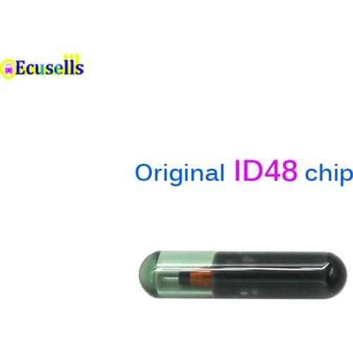 High Quality Original OEM Blank ID48 Chip Glass Car Key Chip New ID48 48 T6 Glass Crypto Transponder Chip