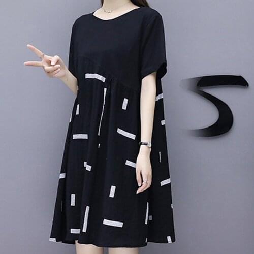#18 Fashion Women knee Length Short Sleeve Splicing Round Collar Dress party night vestido navidad mujer Платье Женское Vestidos