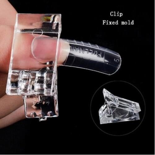 1/3/5Pcs Clips for Fast Nail Extended Poly Builder Gel Manicure Tools