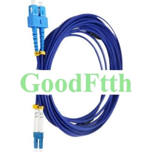 Armoured armored Patch Cord Jumper Cable SC-LC UPC SC/UPC-LC/UPC SM Duplex GoodFtth 100-500m