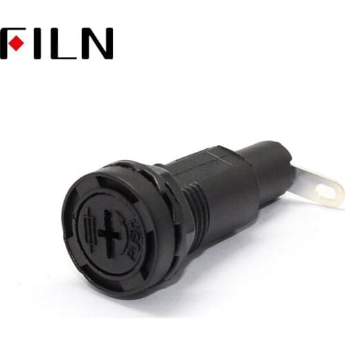 FILN Fuse holder 6.3A250A 10A250V 5*20mm fuse holder fuse holder