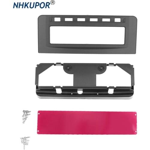 Fascia For Mitsubishi Pajero Sport Triton L200 Mornitor MID Radio DVD Middle Stereo Panel Dash Mounting Installation Trim Kit