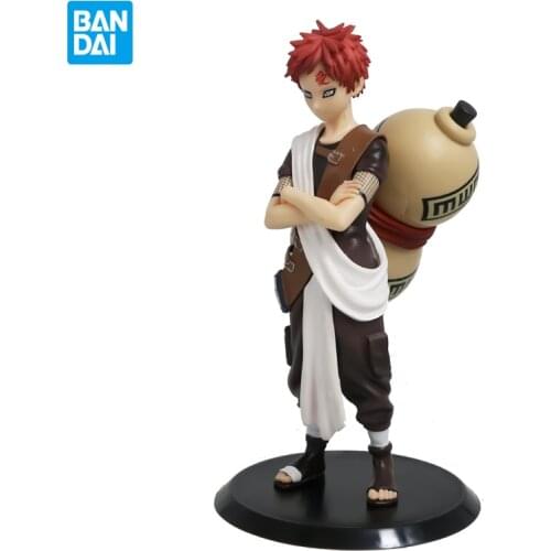 20cm Naruto Gaara Anime Shippuden Action Figures GK Statue Model Collectible Toys Kids Doll Christmas Gifts For Child Adult Xmas