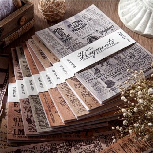 Fragments of A Good Day Seriesstyle Sticker Book Washi Journal Diy Material Decoration Sticker Memo Pad Scrapbook Stationery