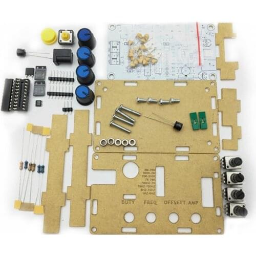 Hot MAX038 Signal Generator DIY Kit 1Hz-20MHz Function Generator High-Speed Op-Amp Generator Sine/Rectangular/Sawtooth