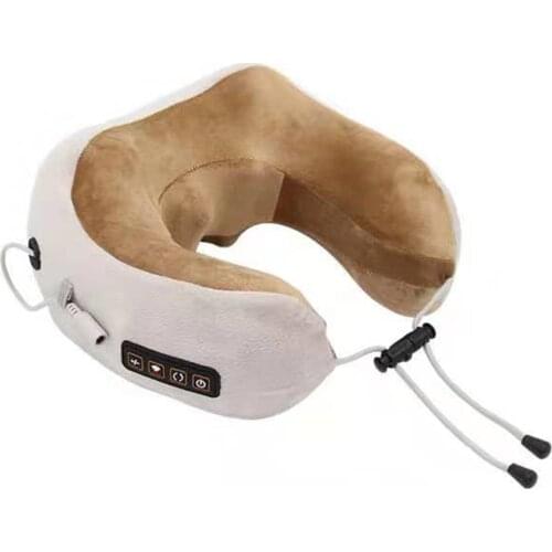 Electric Neck Massager U shaped Pillow Multifunctional Portable Shoulder Cervical Massager Outdoor Home Car Relaxing Massage