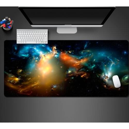 Natural Best-Selling Space Star Abstract Mouse Pad Advanced Anti-Skid Speed Washable Games Big Table Mat Notebook Computer Pads