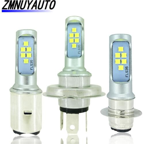 H4 Led Motorcycle Headlight H6 P15D BA20D Led Moto Bulbs Canbus White 1200LM Scooter Accessories Moto DRL Fog Light For Suzuki