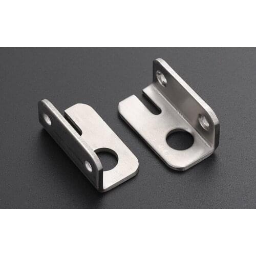 Turn On Left / Right Brief Simple Bolt Anti-theft Security Door Thick Stainless Steel Thicken Bolt Locker Lock Hasp
