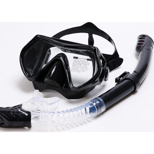New Professional Scuba Diving Mask Snorkel Anti-Fog Goggles Glasses Set Silicone Swimming Fishing Pool Equipment 10 Color Adult