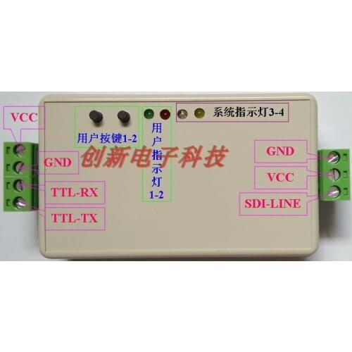 SDI-12 protocol capture device debugger multi-function data collector support secondary development