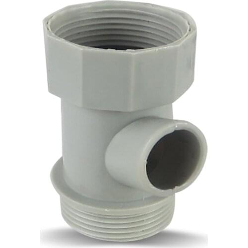 Talea G1 1/2" Three-ways grey Nut sink basin drain joint connect sink strainer with hose QS076C017