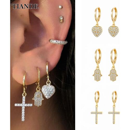Висячие серьги TIANDE China At AliExpress