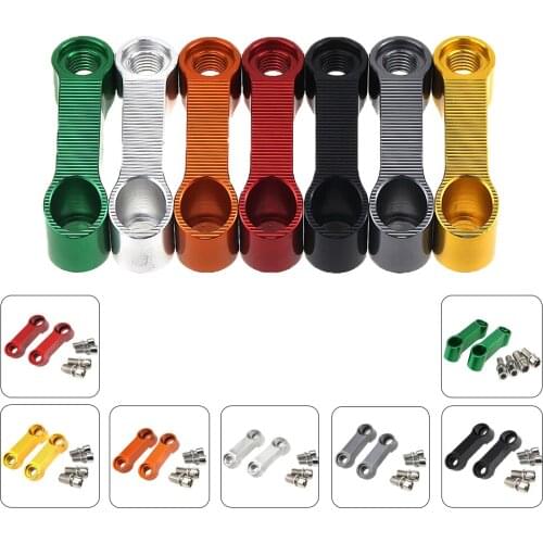 For Honda CB400 VTEC CB1300 CB1100 CB500F CB600F Moto Parts 10MM 8MM Motorcycle Rearview Mirrors Extension Riser Extend Adapter