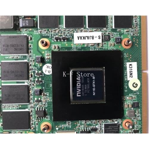 GTX285M GTX285 for Dell Alienware M17X M15X Notebook PC DDR3 1GB MXM 3 Graphics Video Card