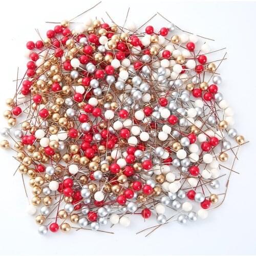 50pcs/lot Berry Christmas Decoration DIY Gift Box Decoration Home Decoration