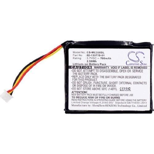 Cameron Sino 700mAh Battery 82-133770-01 for Motorola CS3070, CS3300