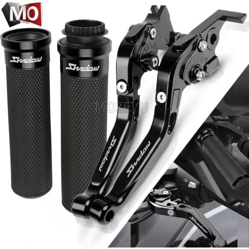 For Honda VT 600 VT600 C CD CD2 VT 750 VT750 Aero Spirit CD/CD2 Ace Motorcycle CNC Brake Clutch Levers Handlebar Hand Grips Set
