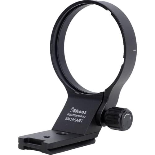 IShoot Lens Collar Tripod Mount Ring for Sigma 105mm f/1.4 DG HSM Art 100-400mm f/5-6.3 DG DN OS, with Arca Fit Dovetail