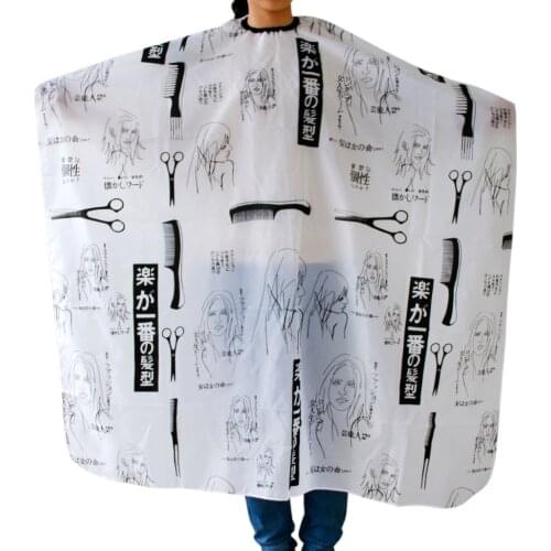 Pro Salon Hairdressing Cape Gown Barber Cloth Hair Cut Dye Cover Hairdresser Cloth Hairdressing Apron Gown