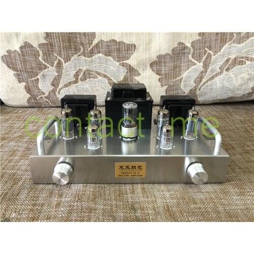 Factory sell! Sparta T1 6N2+6P1+5Z4PA push-pull pure bile high-end tube amplifier, Output power: 8W+8W, more comprehensive sound