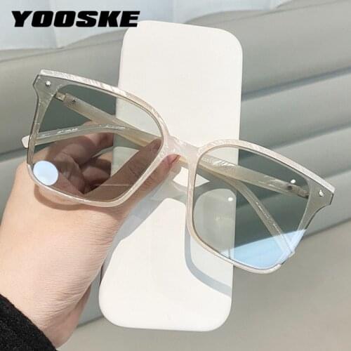 YOOSKE New Vintage Oversized Square Sunglasses Women Men Retro Brand Designer Driving Sun Glasses Outdoor Eyeglasses Shades UV