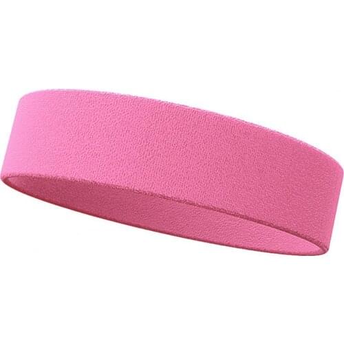 Sports Safety 1 Pc Sweatband Headband Lightweight Elastic Absorbent Cotton Sport Headband for Exercise Sports