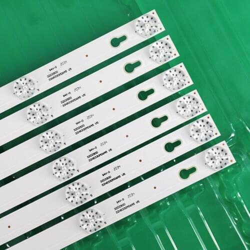 20 PCS/lot 6LED LED Backlight Strip for Thomson 32HB5426 LVW320CS0T Toshiba TCL 32L2600 32L2800 32L2900 L32S4900S 32D2900 32D100