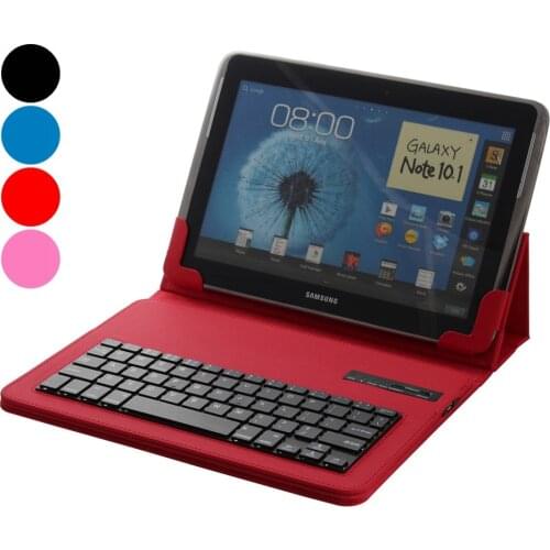 Universal 9 9.7 10 10.1 inch Tablet Removable Wireless Bluetooth Keyboard Leather Case Cover Stand IOS Android Windows Tablet PC
