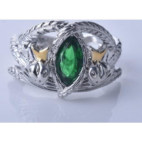 Lord Of Rings Aragorn Ring Of Barahir LOTR Fashion Men Ring Lover Jewelry Fan Gift