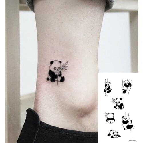 Rocooart Animal Waterproof Temporary Tattoo Sticker Flamingo Cat Fox Tatoo Body Art Women New Fake Taty Tatuaje Cute Small Tatto