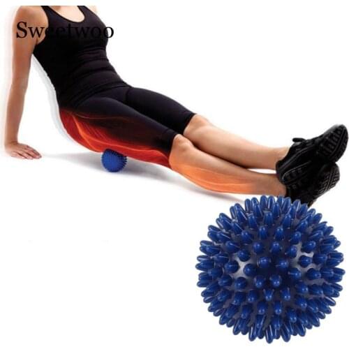2019 Muscle Relaxation Pelvic Exercise Sports Fitness Foot Massage Ball Hedgehog Body Pain Stress Massage Relief Trigger Point