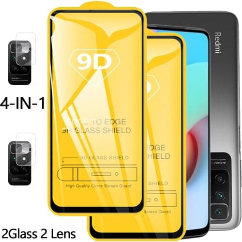 9D Film Glass on Redmi Note 10 S Screen Protector Xiaomi Redmi Note 10 5G Tempered Glass for Redmi Note10 Pro Xiaomi Note 10S