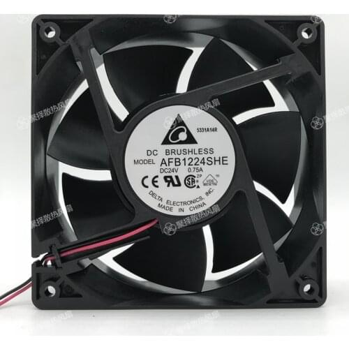 AFB1224SHE original sets of 24 v 0.75 A 12 cm 12038 cm ball inverter fan