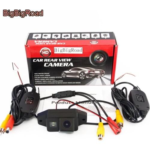 BigBigRoad Car Rear View Parking CCD Camera For TOYOTA Land Cruiser LC J 100 LC100 J100 1998 1999 2000 2001 2002 2003 2004 2005