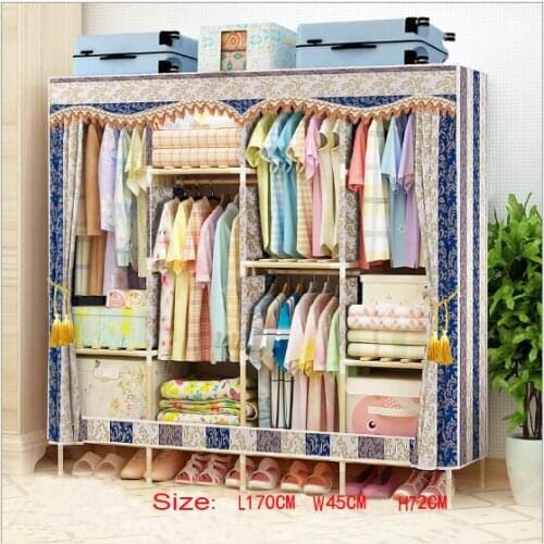 Factory Price Solid Wood Wardrobe length 170 cm
