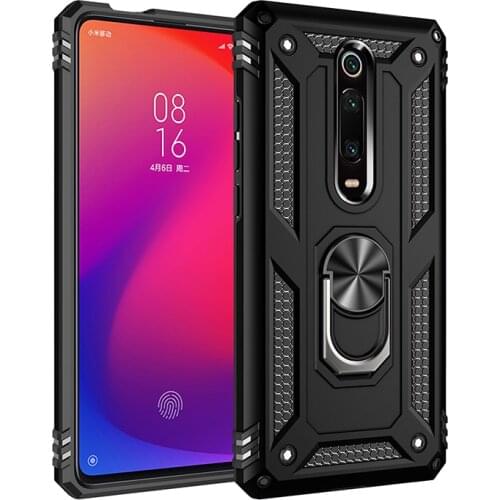Case for Xiaomi Mi 9T Pro Armor Shockproof Bumper Military Protective Magnetic Holder Cover for Xiaomi Mi 9 T Pro Mi9T