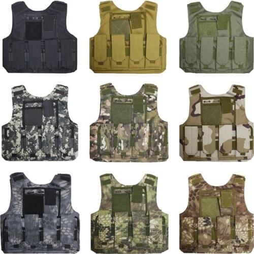 Outdoor Airsoft Tactical Kids Children Vest Uniform Army Military Kids Boy Girl Camouflage Combat CS Hunting Clothes Equipment