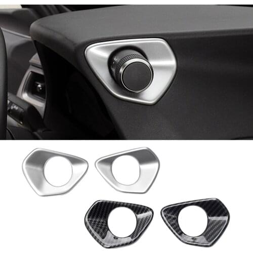 For Lexus UX UX200 UX250 2018-2021 Dashboard Control Adjustment Knob Decoration Sequins Cover Trim ABS Interior Modify Refit