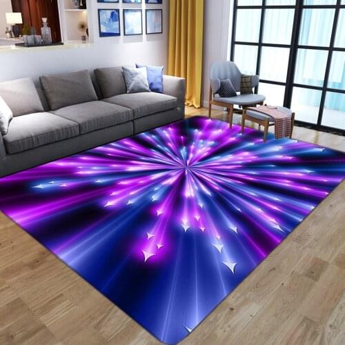 Home Big Carpets for Living Room Bedroom Decor Area Rugs Child play Floor Mat Kids Room 3D Three-Dimensional Pattern Large Rug