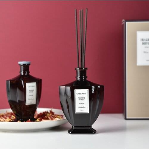100ml Nordic Simple Style Reed Diffuser 3 Scents White Tea, Bay, Lavender Last about 60 Days for Office Home Decoration