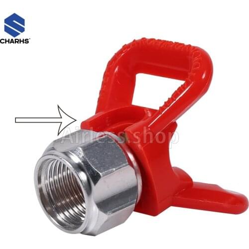 Ailrless Tip Guard Base TGW-7/8A airless spray guard attaches use with HEA airless tips for 22mm Thread Airless Spray Guns