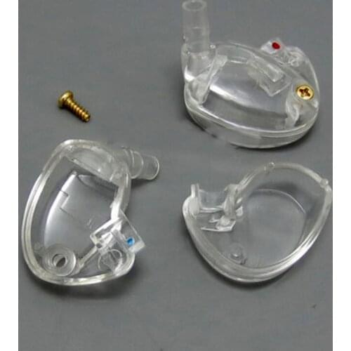 Transparent DIY Repair Earphone House Shell+Screw For Shure SE535 se425 se315 se215 Earphone for 8mm 10mm headphone unit